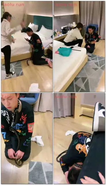 【泽安安】专门跑一趟揍狗，超狠！踢踹！