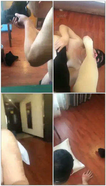 【然然S】长靴肉丝训狗