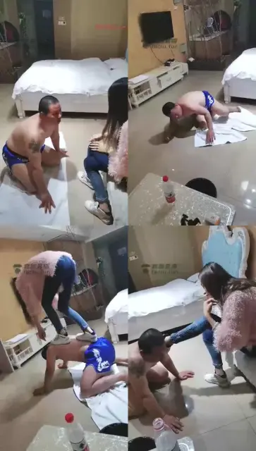 【璐希S】暴打青龙耳光场