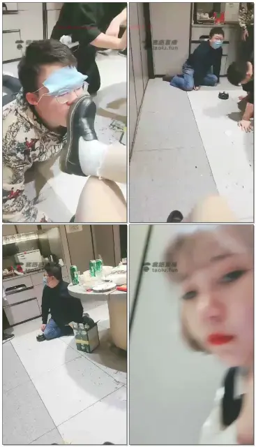 【Verin维因】海底捞群调，二女虐四犬