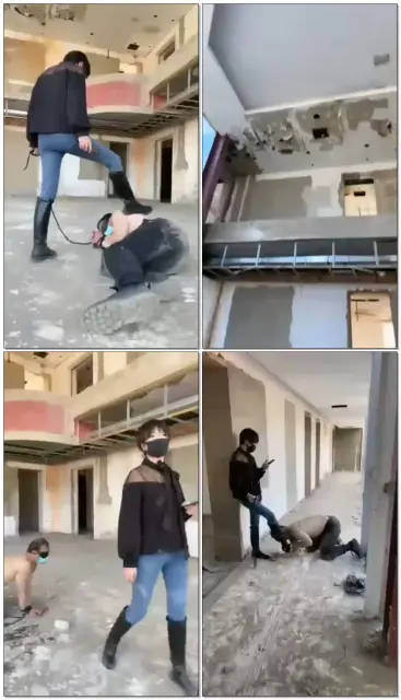 【美离子】T狗：户外,废旧厂房,踢当,遛狗,酸爽(修复不同步)