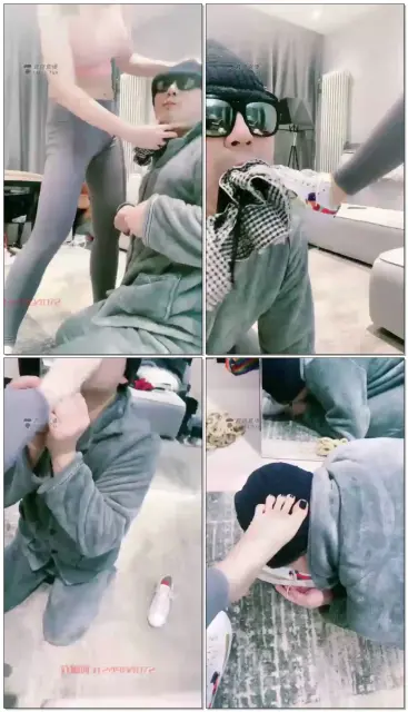 【久玄S】健美裤，脏运动鞋，脏棉袜，贱狗的嘴变洗衣机