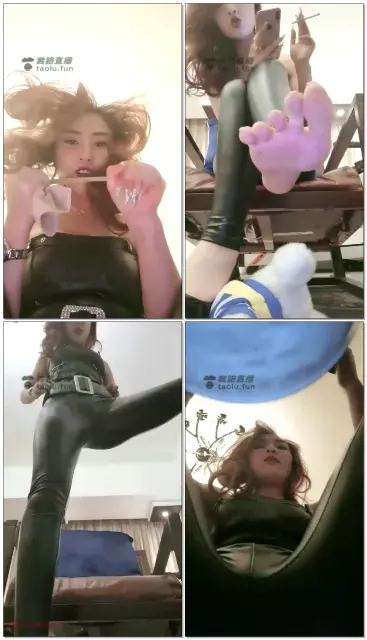 【萱萱S女蒂】剧情POV惩罚变态小偷强迫口水坐脸