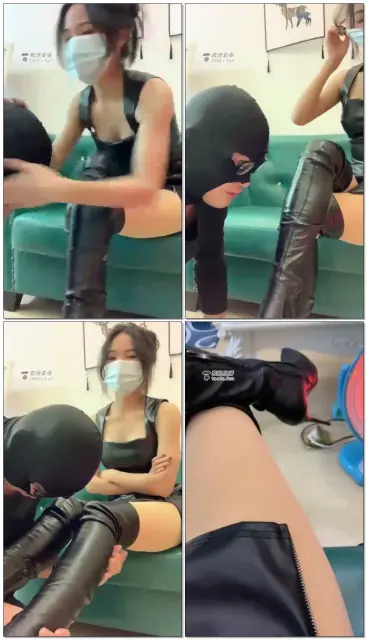 【苏老师S】狗东西趁我睡着偷舔靴，看我不扇烂你的嘴