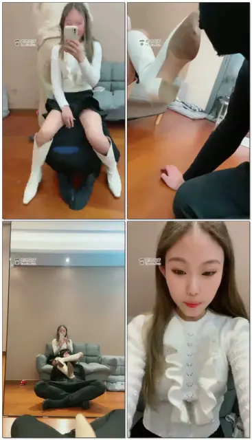 【菜小心S】圣水泡黑丝！白靴窒息，内内口水