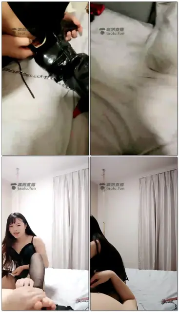 【胭脂厕主】黑丝玩狗