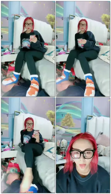 【猫熙S】全体重踩踏，踩脸，脚耳光，棉袜，拖鞋