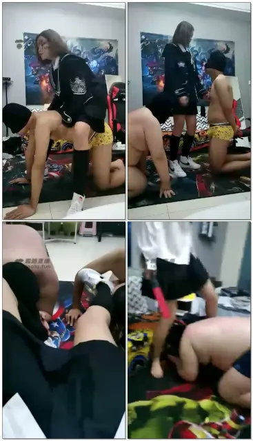 【夏馨S】调教私m，素人朋友惊呆，强制开发素人朋友，重度刑！