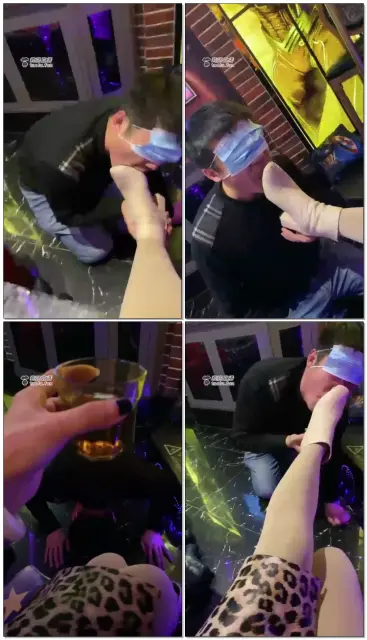 【这个女皇不太冷】短靴KTV训狗钻胯圣水