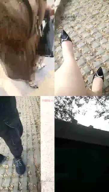 【都市艳主】大白天公园遛狗