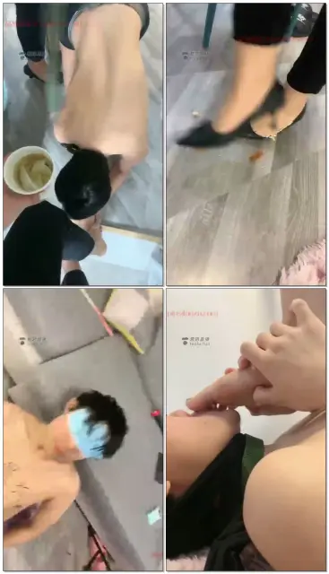 【琳琳S】02年小贱狗，吃面包鞋垫