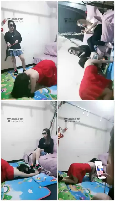 【橙子姐姐】双s虐骚母狗