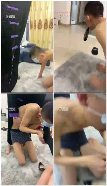 【弯弯小阿姨】舔脚，喝洗脚水，短黑丝