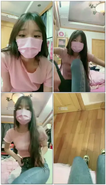 【九玥S】第一视角紧身牛仔裤+一双白棉袜绝杀