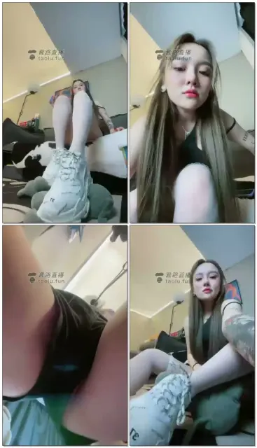 【安晴s】学姐运动鞋白丝红绿灯