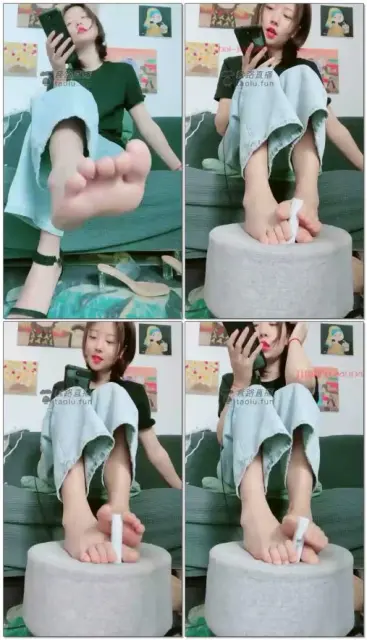 【美离子】第一视角凉高裸足炸