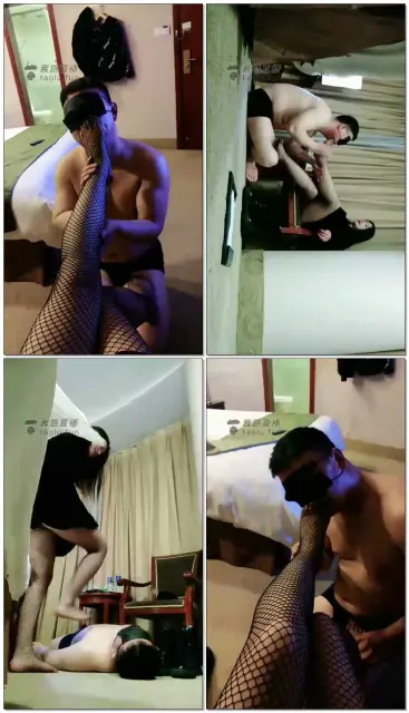 【涵涵S】女神网袜调教脚下狗