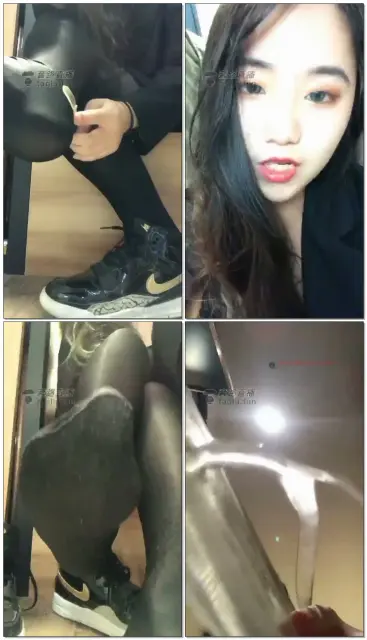 【萌女王】脱漆皮aj倒计时戏耍你