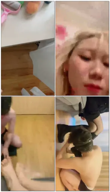 【戴戴s】长靴丝袜诱惑厕奴