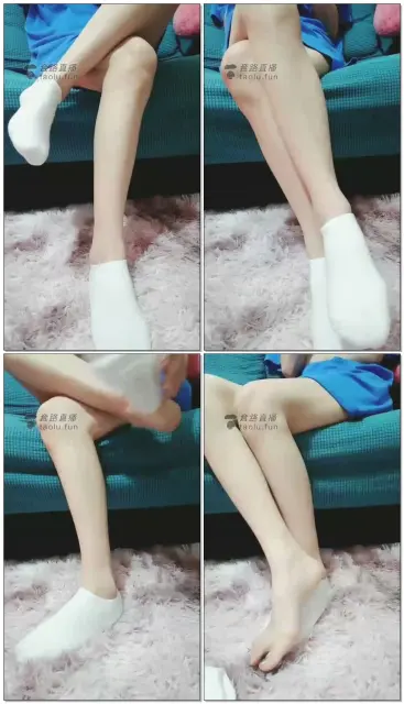 【晨希S】白袜裸足脚底视角