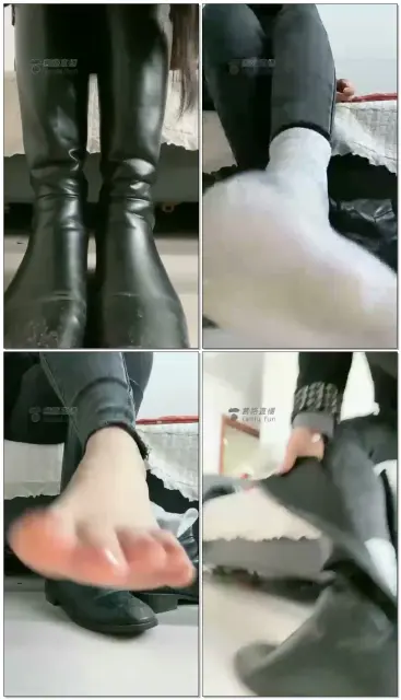 【青柠大大】皮靴白袜窒息辱骂