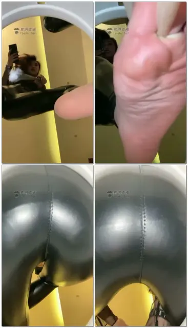 【萱萱S女蒂】第一视角胯下羞辱，口水