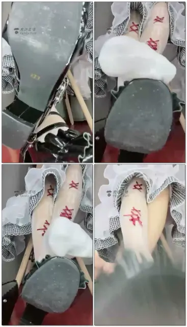 【绘子】脏鞋底白丝裸足控制玩弄