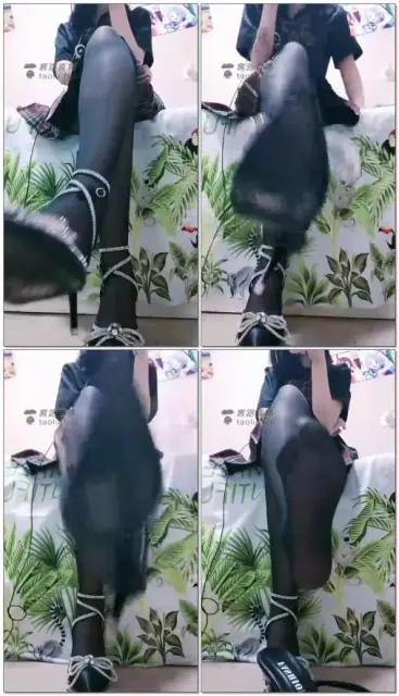 【微莱S】炸金场！黑丝撕袜裸足