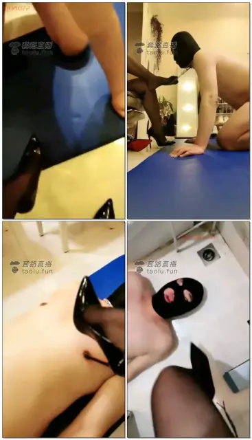 【MICHELLE傲雪】黑丝耳光踩踏强制圣水