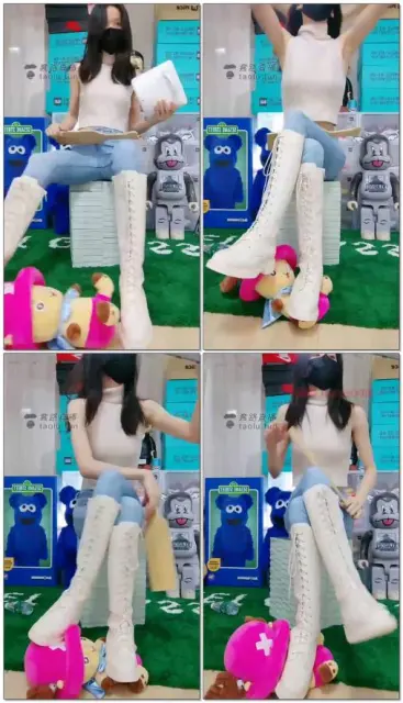 【暴力美学s】大白靴踩小玩偶