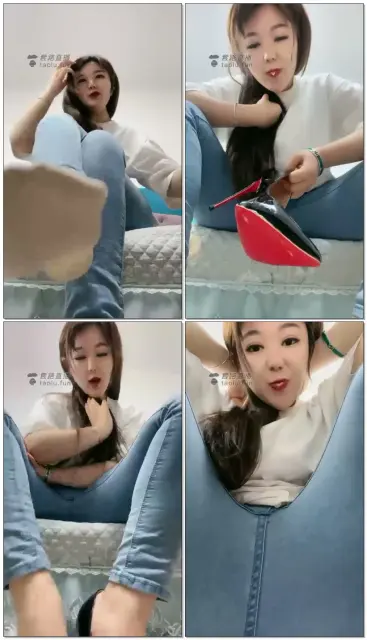 【不甜S】美臀棉袜口水超全面羞辱炸