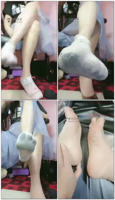 【美柠S】第一视角咸鱼味脏棉袜羞辱