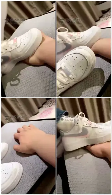 【绘子】近距离小白鞋踩狗爪，少量口水