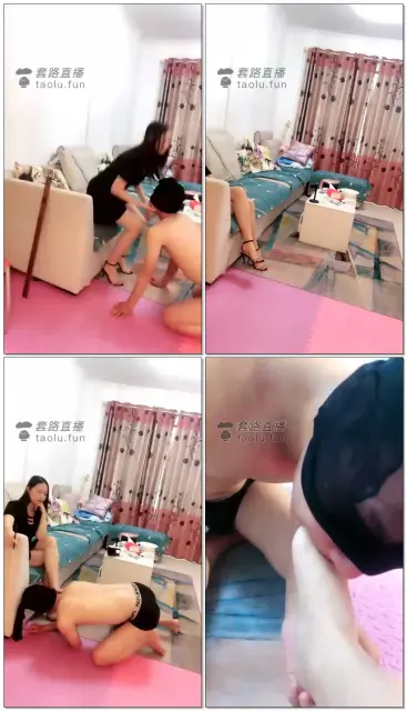 【楚楚S】调狗吃脚口水钻胯