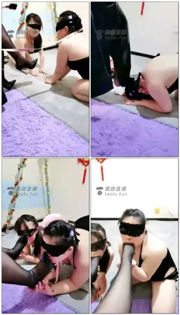 【梦幻大大】调教不听话的双母狗