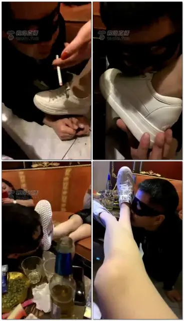 【文文文文】KTV恋足群女孩（上）