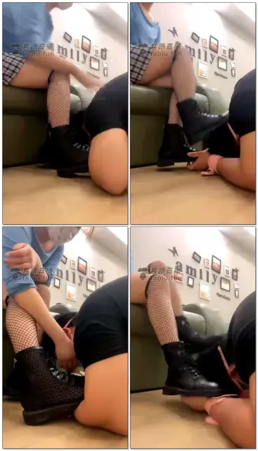 【忽悠小主】教训隔壁已婚猥琐大叔，强迫磕头50个，暴力抽打50下