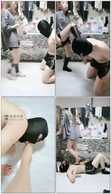 【傲柔S】狠辣女孩的家奴不好当，重踢裆耳光踢踹