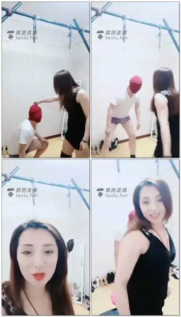 【雪瑶大大】超暴力耳光踢裆专场