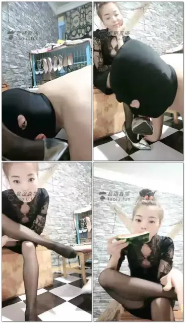 【雯雯S】调狗舔鞋训斥