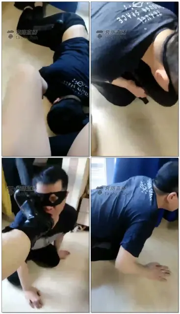 【文文文文】刺激舔鞋，大皮靴and小皮鞋