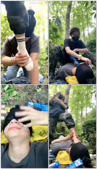 【悠悠S】户外羞辱，口水，舔脏鞋底，耳光，踩踏，骑坐