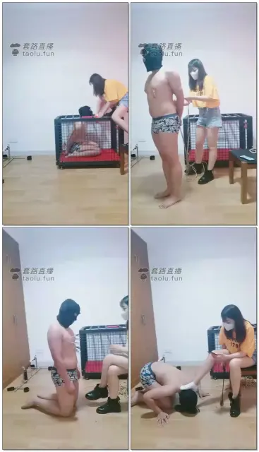 【s夏夏绳缚】调教轻度贱狗