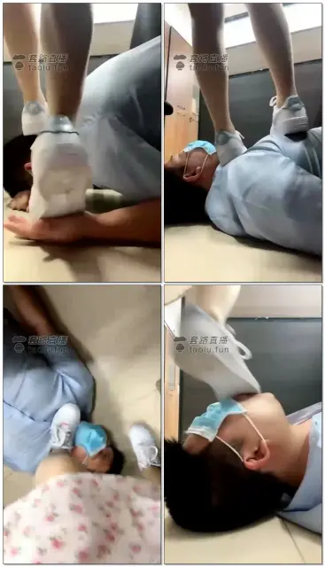 【绘子】TJ肉丝空军全体重踩脖