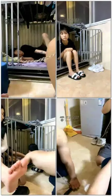 【司思s野的M】住狗笼圈禁圣水舔鞋底!!