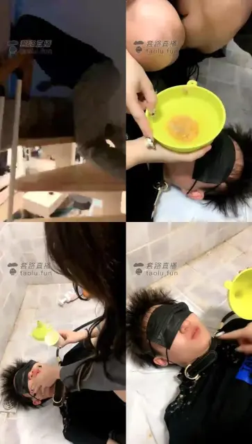 【汏典】调教场重口开发第一次吃呕吐物的奶狗圣水