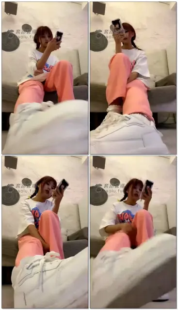 【Yao瑶S】第一视角，深夜放毒,小白鞋，蕾丝短袜【15分钟】_2021650348