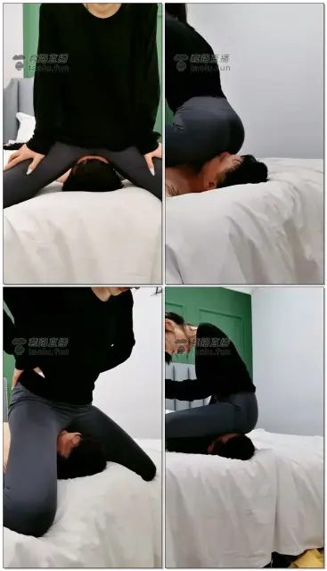 【沐夏大大】做脸窒息强制做脸,闻屁