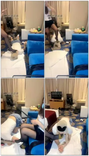 【偌丝】剧情；女上司的奴隶(上)，扇耳光,磕头,钻胯,踩舌头,口水【35分48秒】