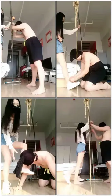 【猫神大人】挑战踢档500下